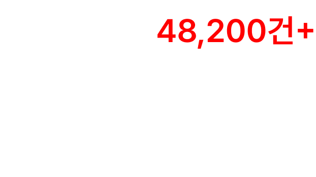 누적 제작물 48,200건+ 디자인긁복은 18종류의 디자인을 총 48,200+건 제작했습니다.